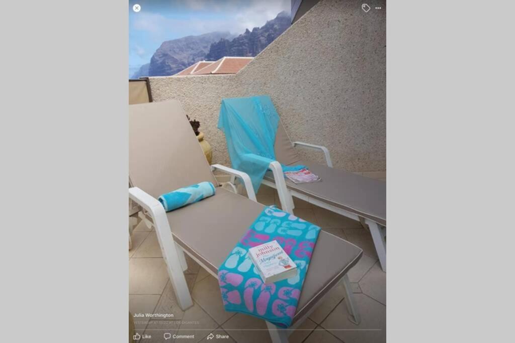 Apartamento Casa Amber, Los Gigantes, Simply Stunning Acantilado de los Gigantes Exterior foto